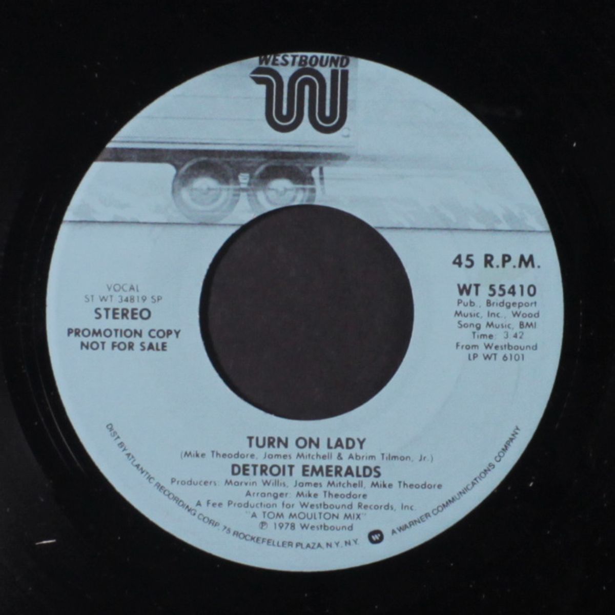 turn on lady / mono by DETROIT EMERALDS