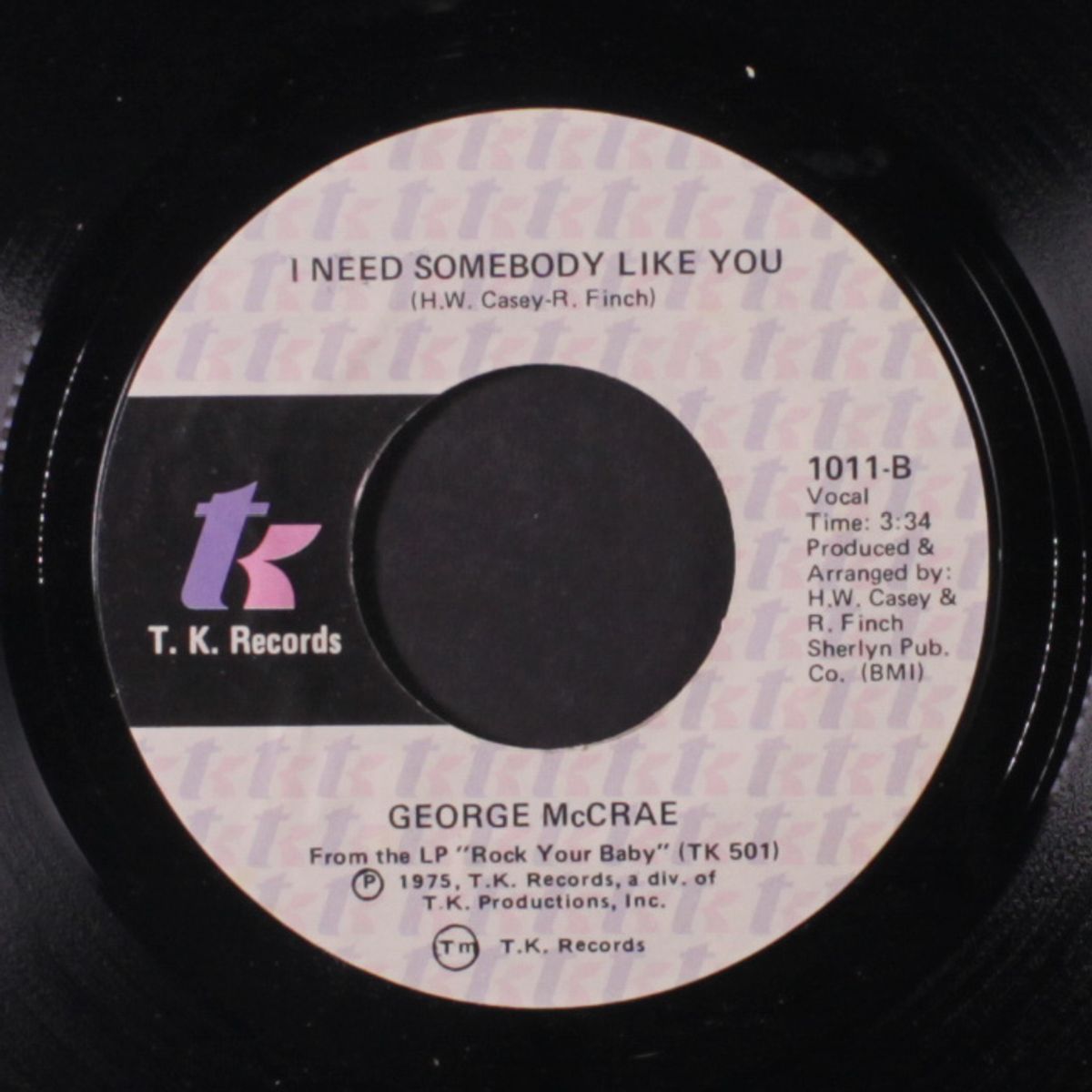 look at you / somebody like you by GEORGE MCCRAE