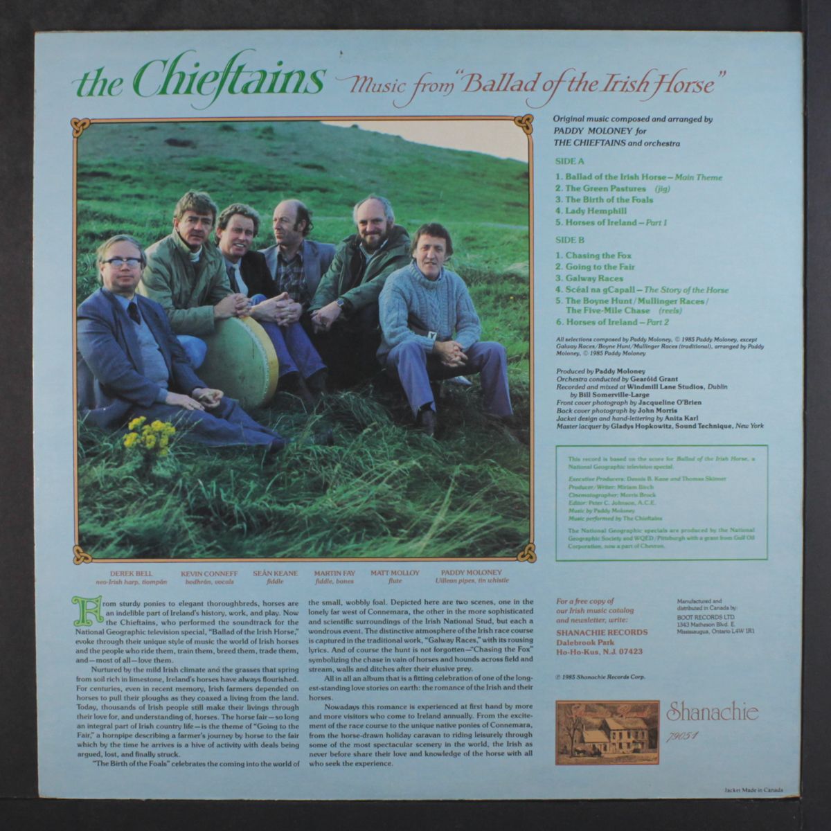 music from ballad of the irish horse by CHIEFTAINS