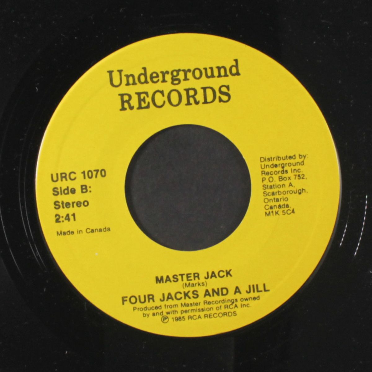 life is a rock / master jack by REUNION / FOUR JACKS AND A JILL