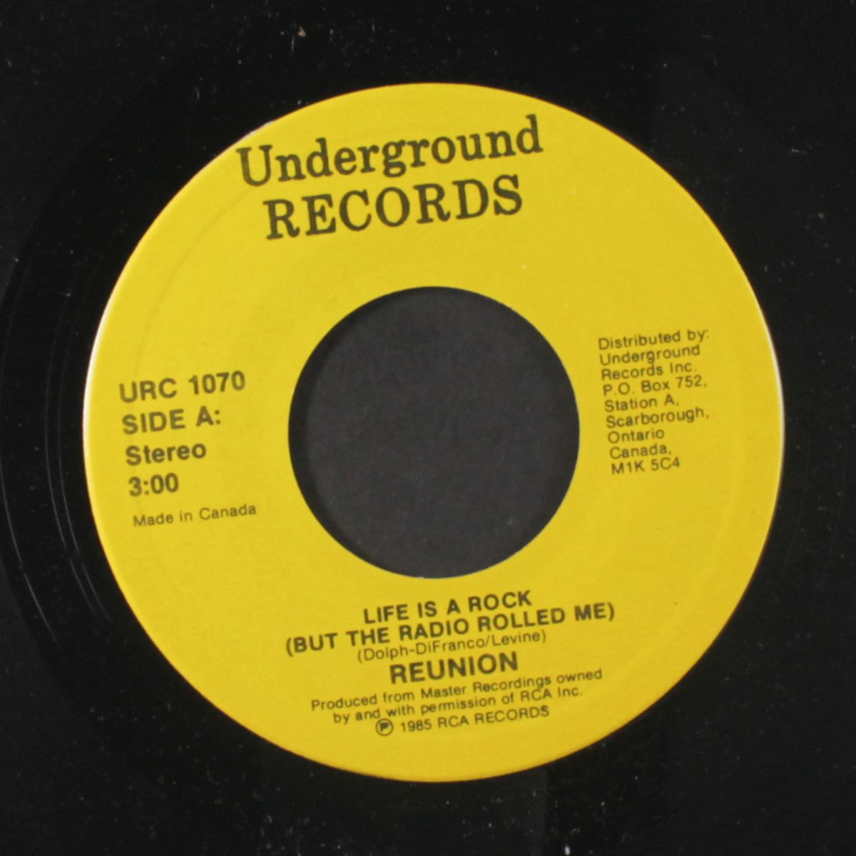 life is a rock / master jack by REUNION / FOUR JACKS AND A JILL