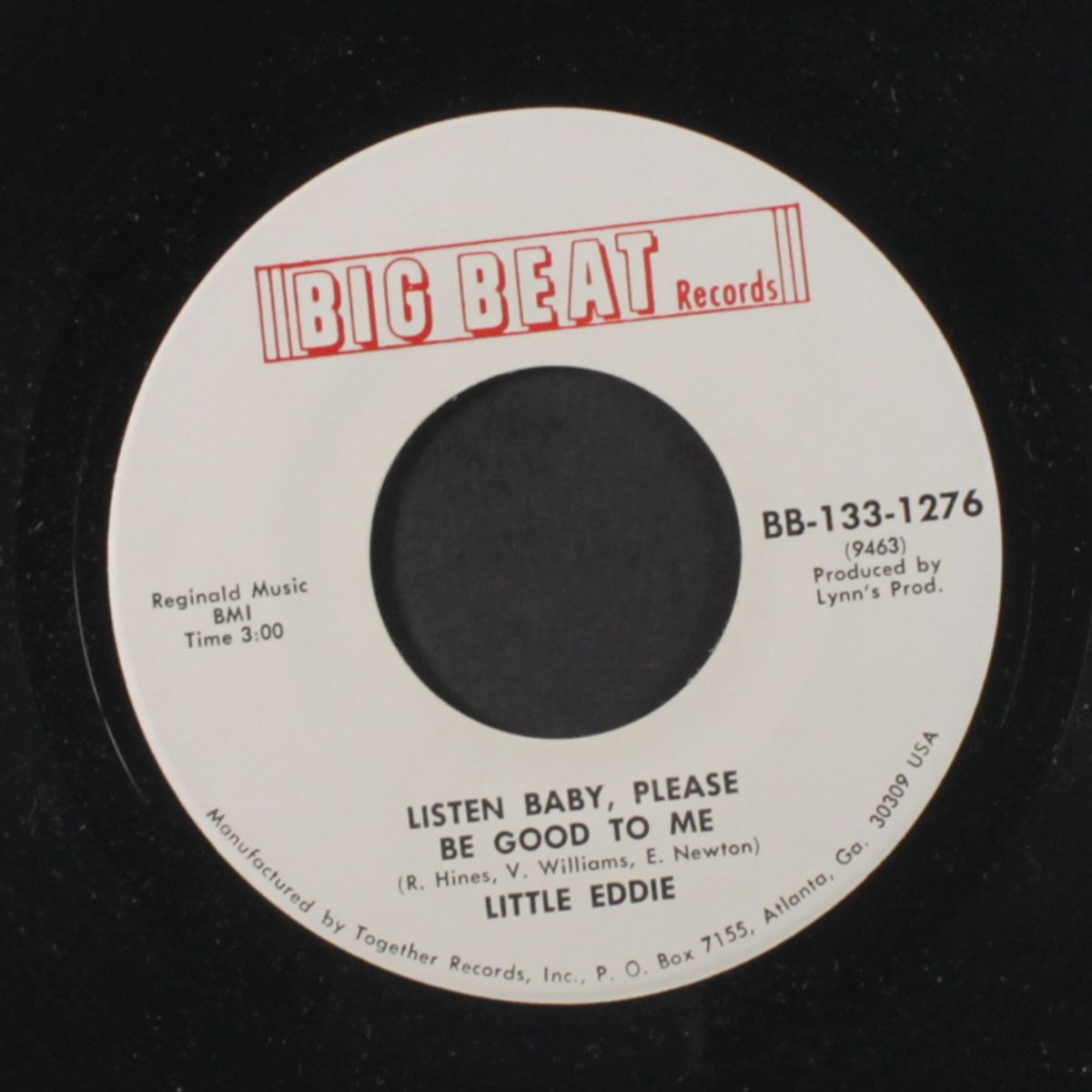 i don't want nobody digging in my potato field / listen baby, please b by LITTLE EDDIE