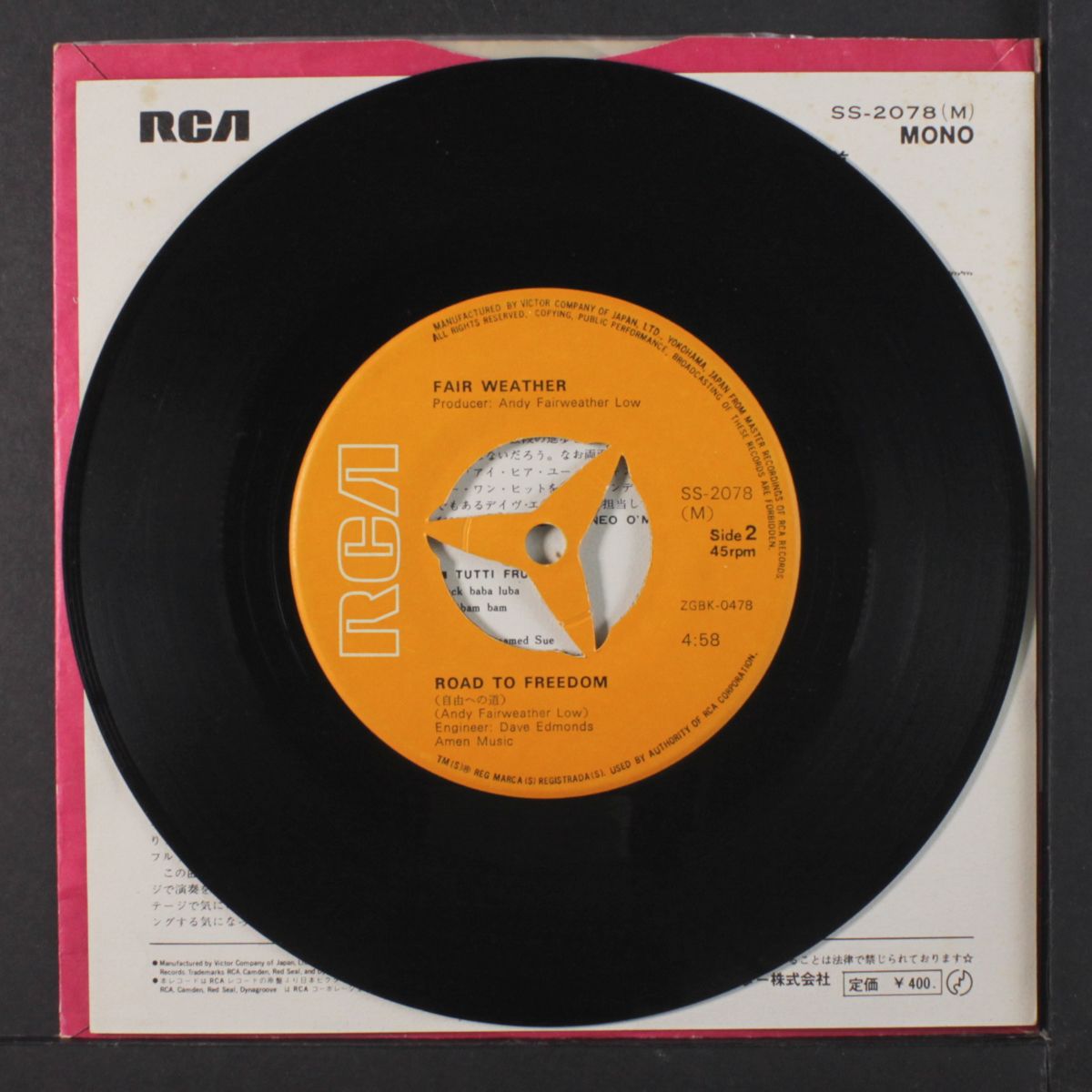 tutti frutti / road to freedom by FAIR WEATHER