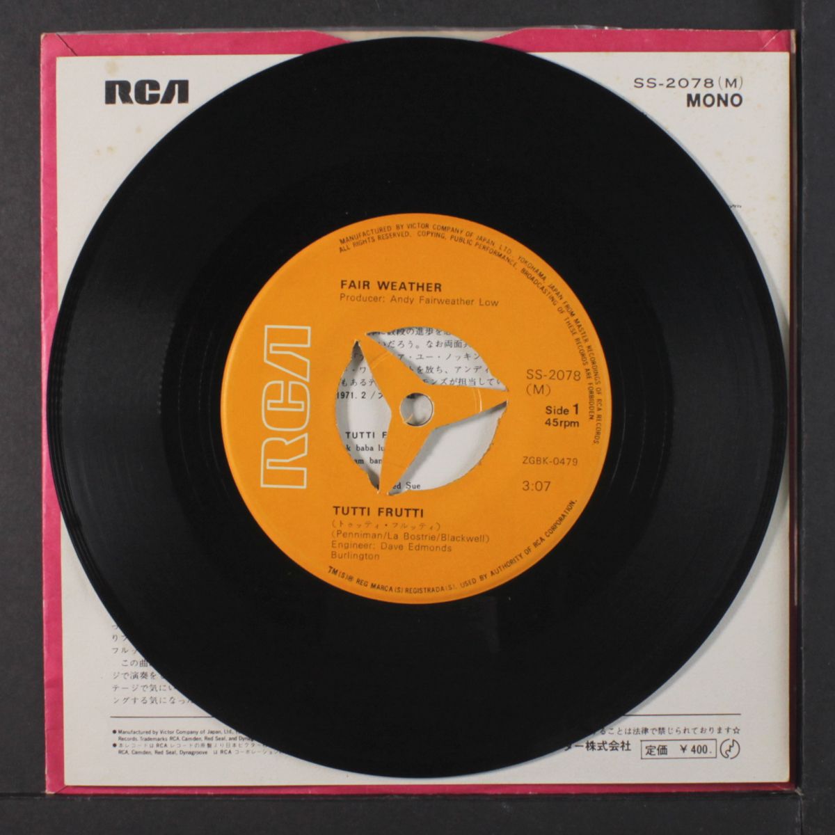 tutti frutti / road to freedom by FAIR WEATHER
