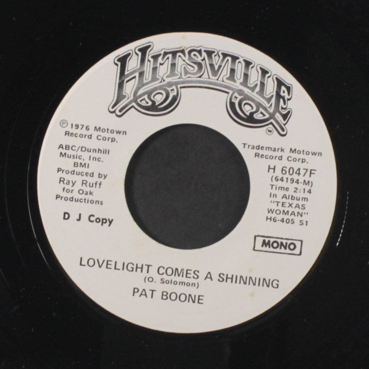 lovelight comes a shinning / mono by PAT BOONE
