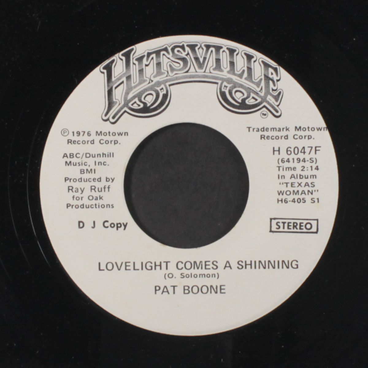 lovelight comes a shinning / mono by PAT BOONE