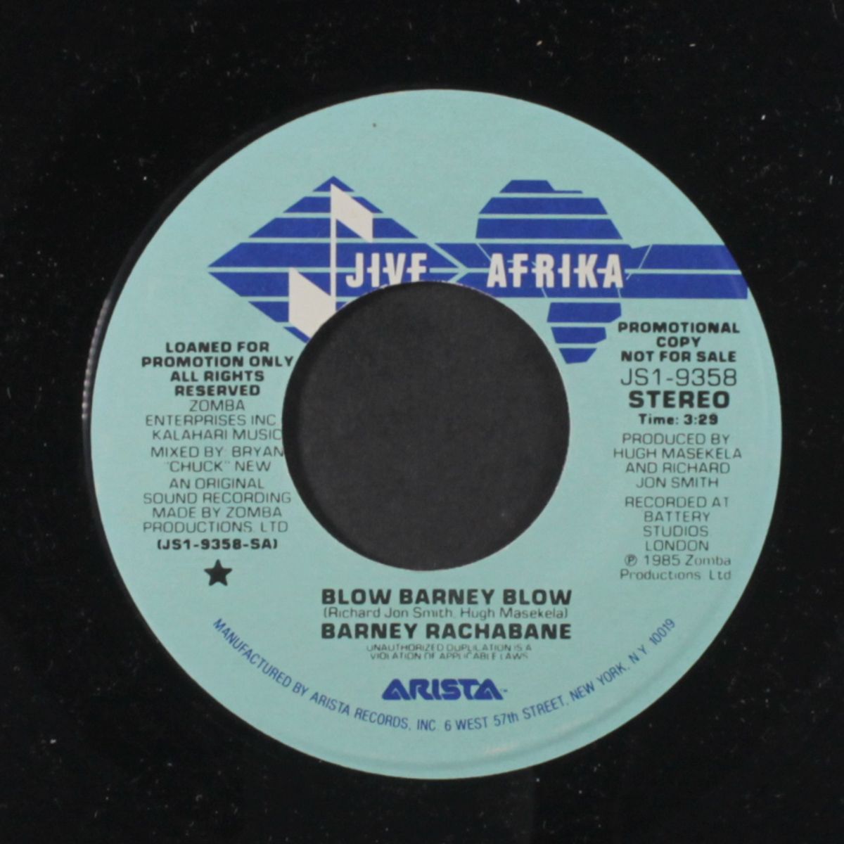 blow barney blow / same by BARNEY RACHABANE