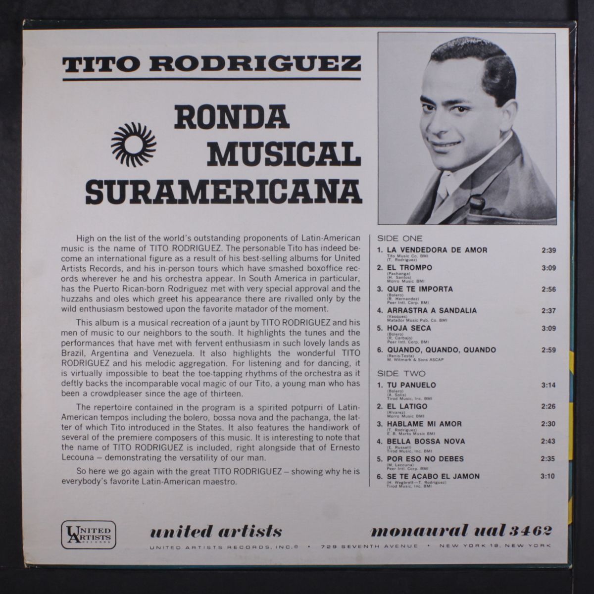ronda musical sudamericana by TITO RODRIGUEZ