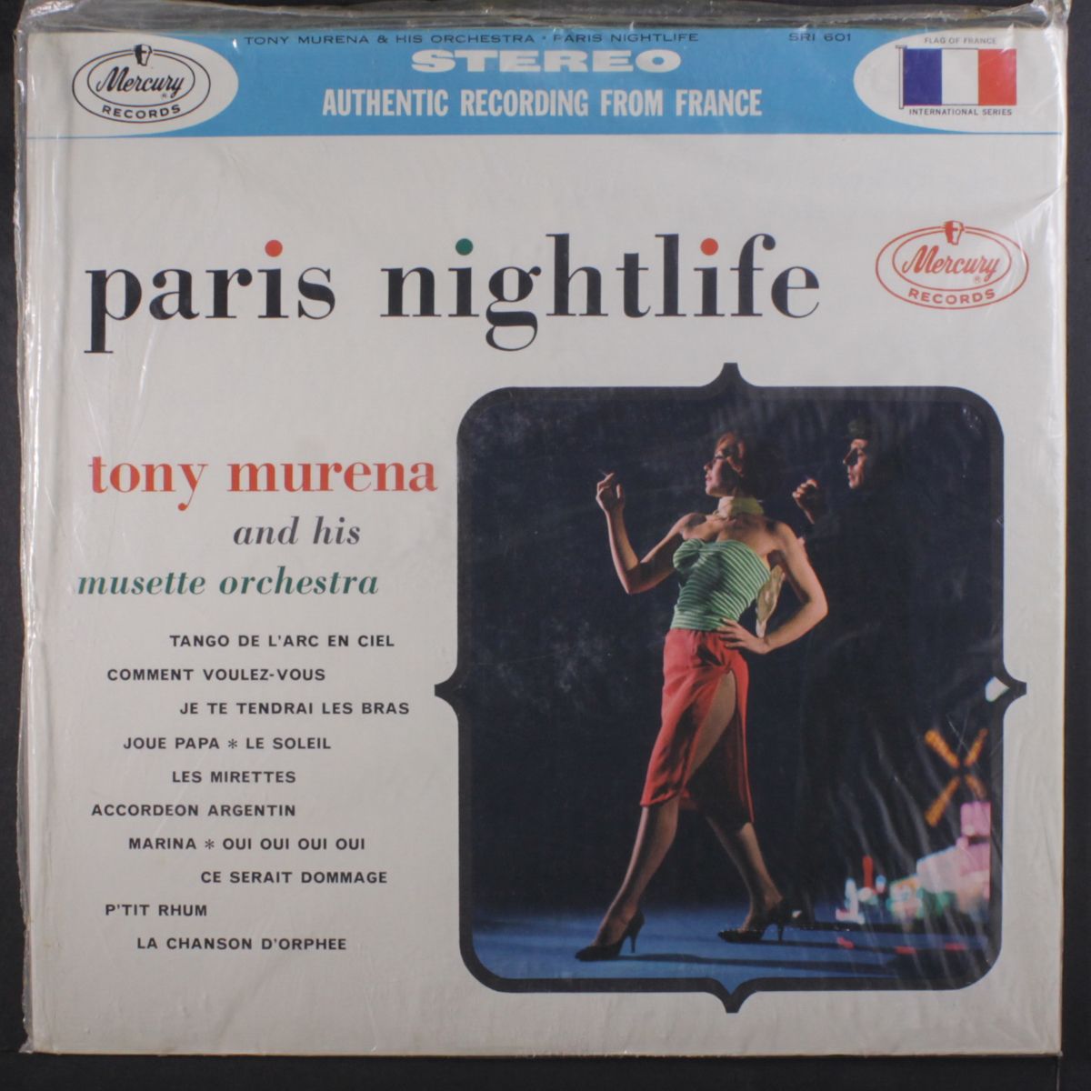 paris nightlife by TONY MURENA & MUSETTE ORCH.