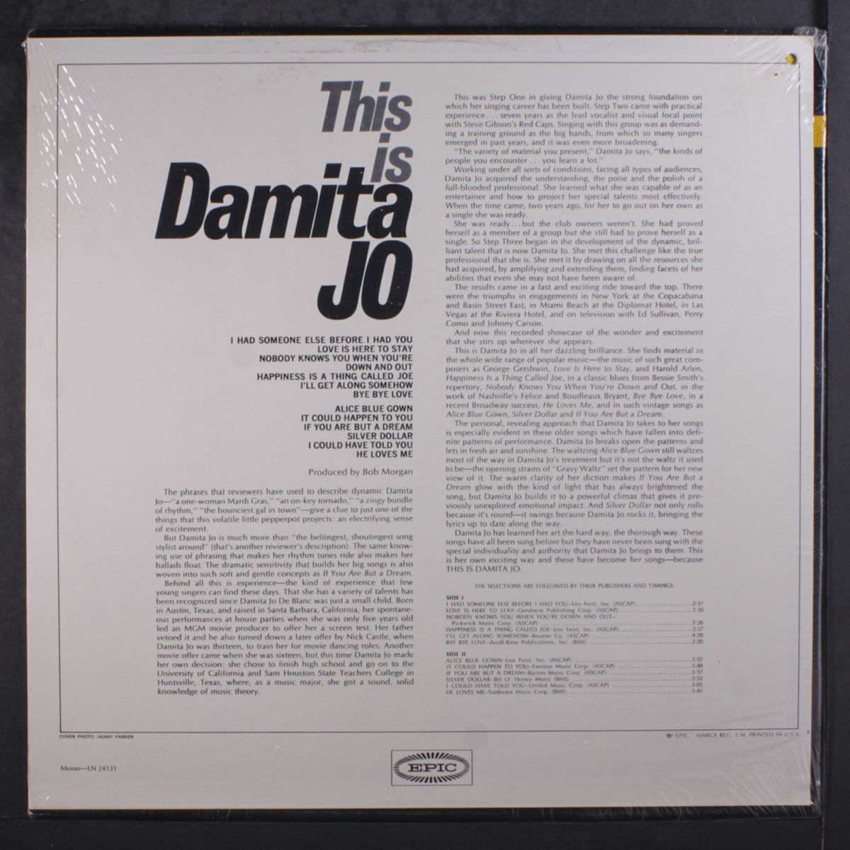 this is by DAMITA JO