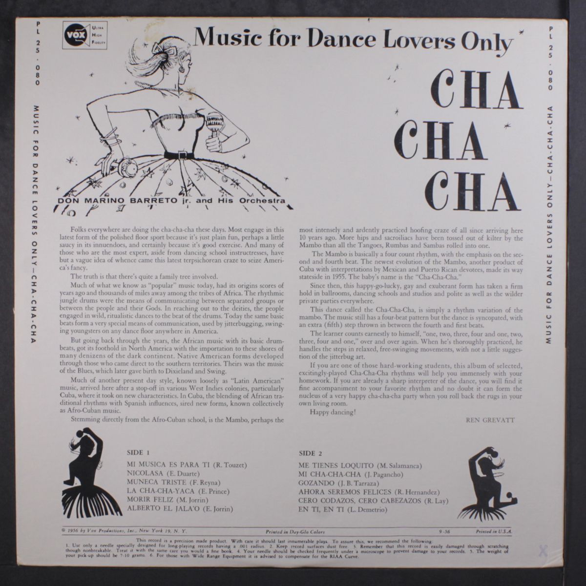 music for dance lovers only by DON MARINO BARRETO