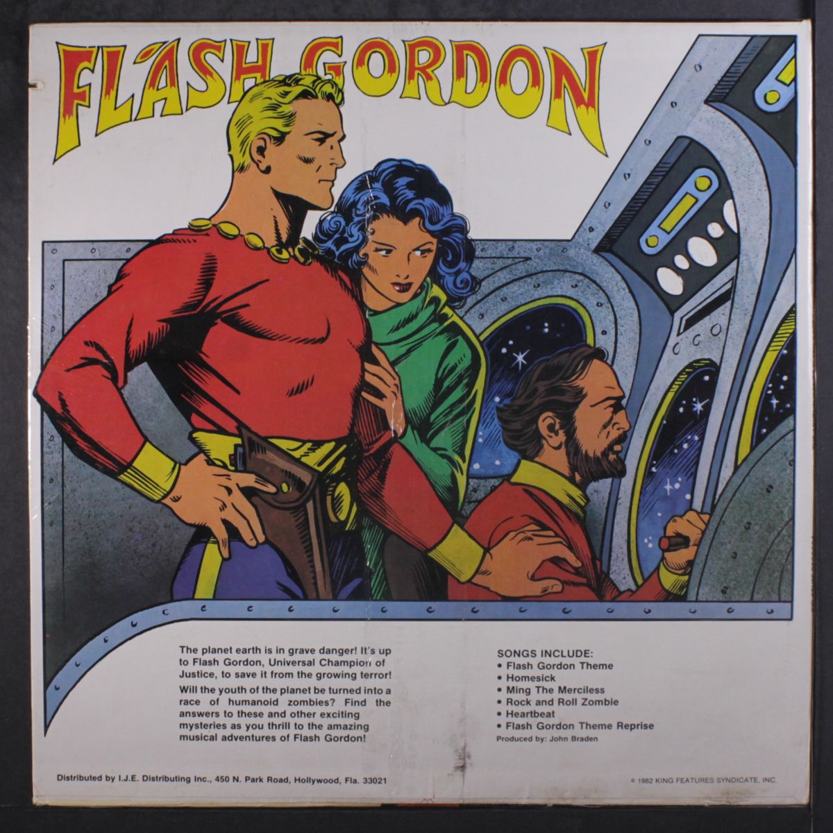 the adventures of flash gordon by JOHN BRADEN