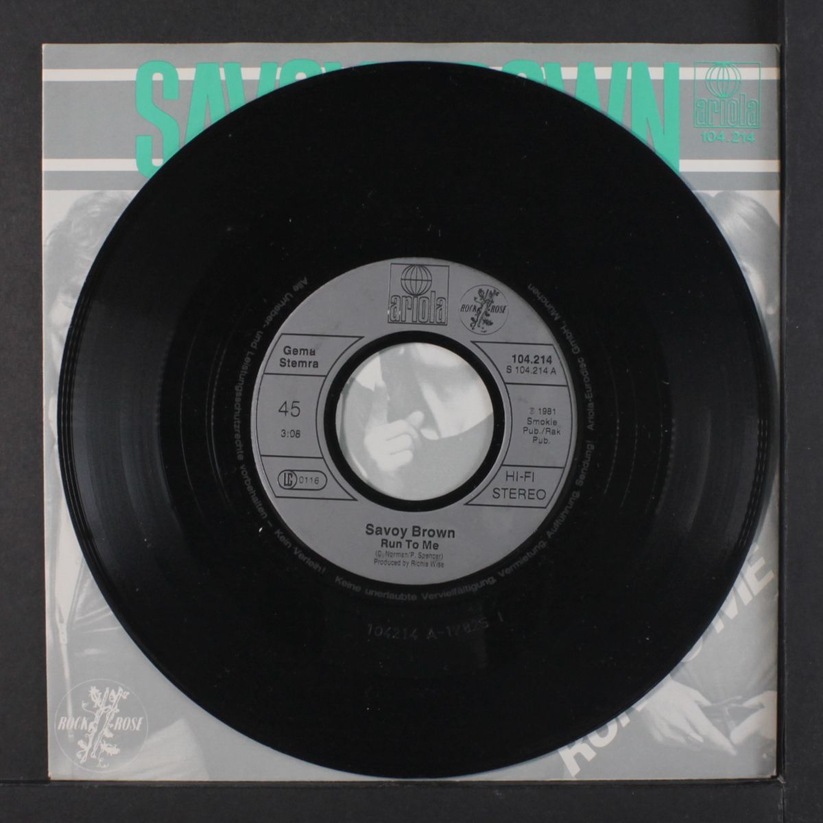 run to me / georgie by SAVOY BROWN