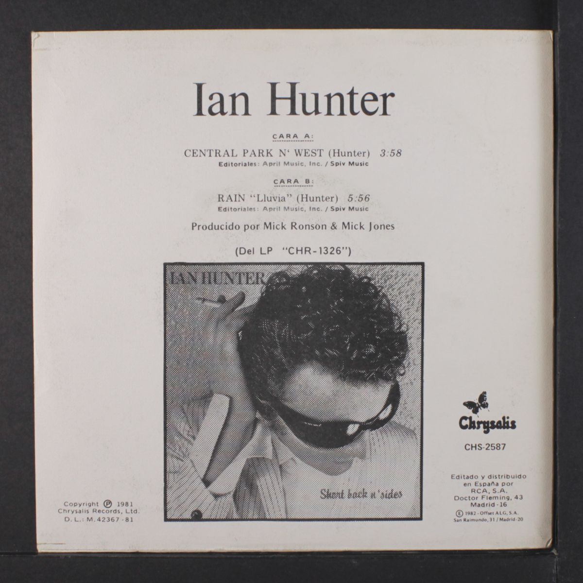 central park n' west / rain by IAN HUNTER