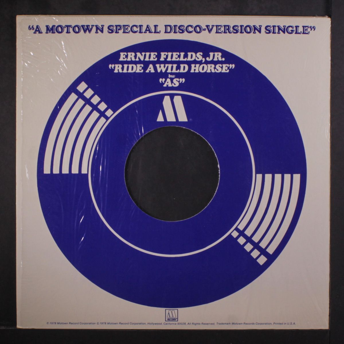 ride a wild horse by ERNIE FIELDS, JR