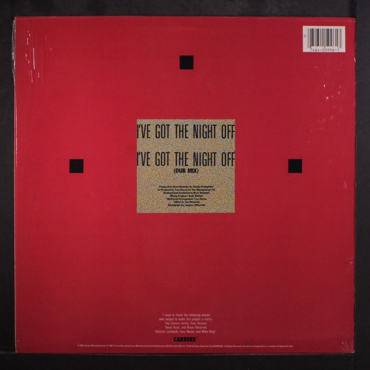 i've got the night off / dub by KATHY KOSINS