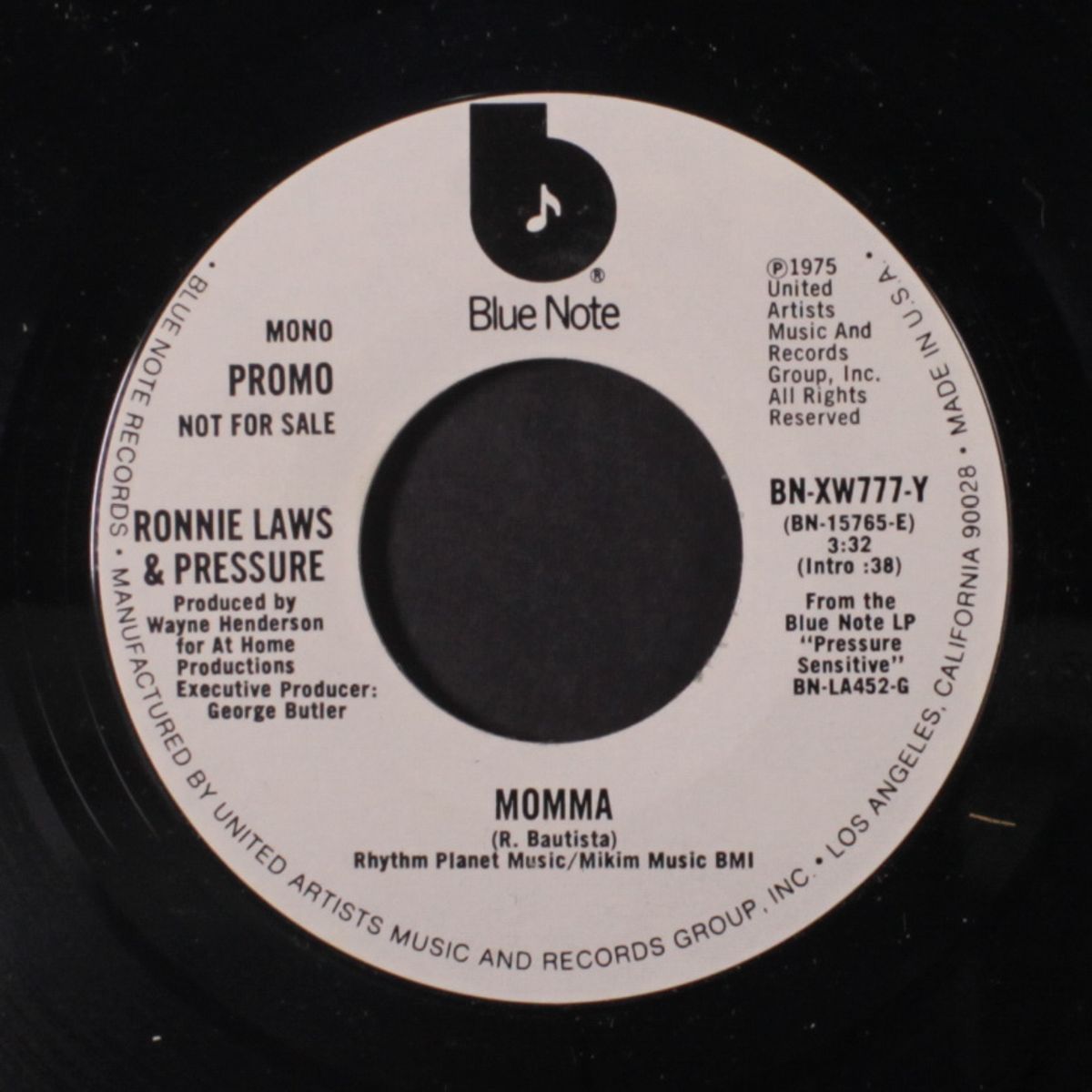 momma / mono by RONNIE LAWS & PRESSURE