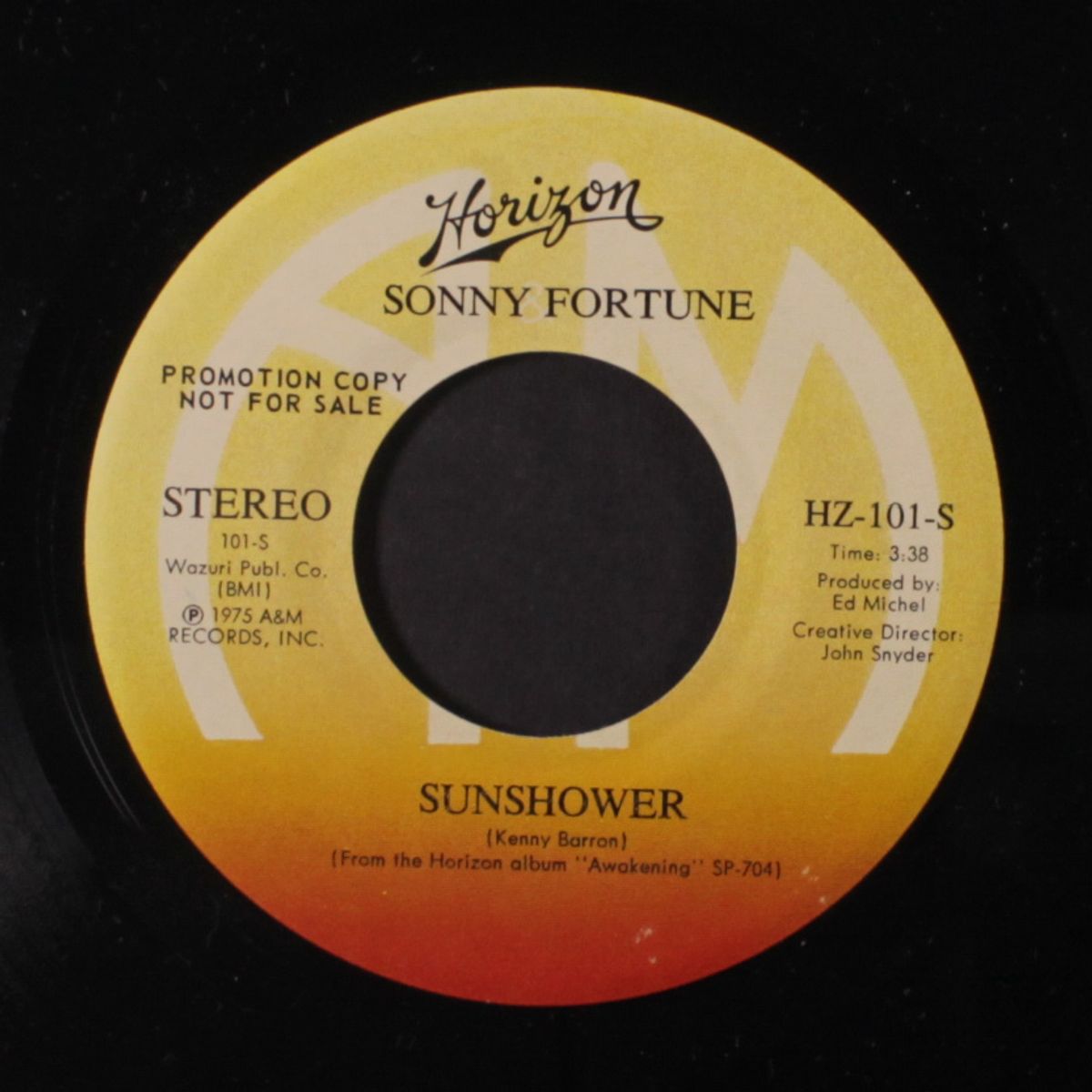 awakening / sunshower by SONNY FORTUNE