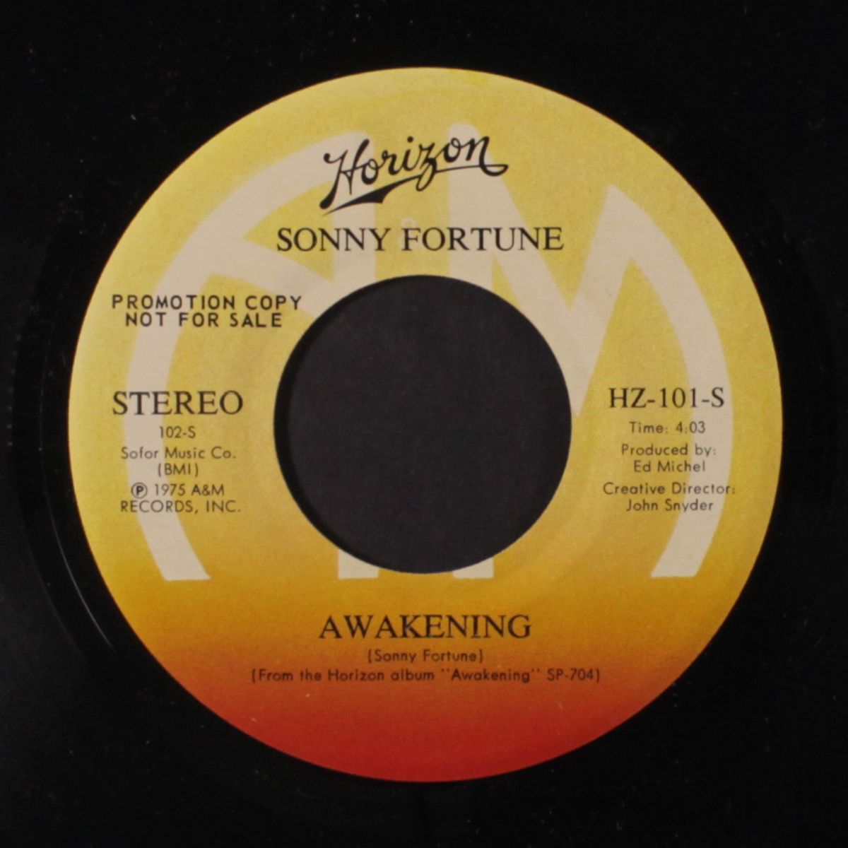 awakening / sunshower by SONNY FORTUNE