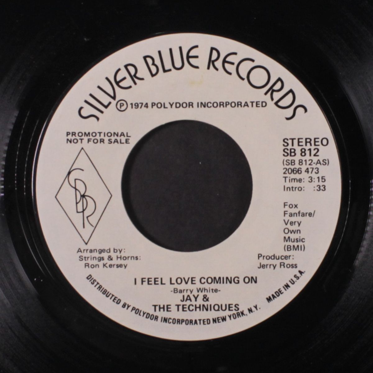 i feel love coming on / mono by JAY & TECHNIQUES