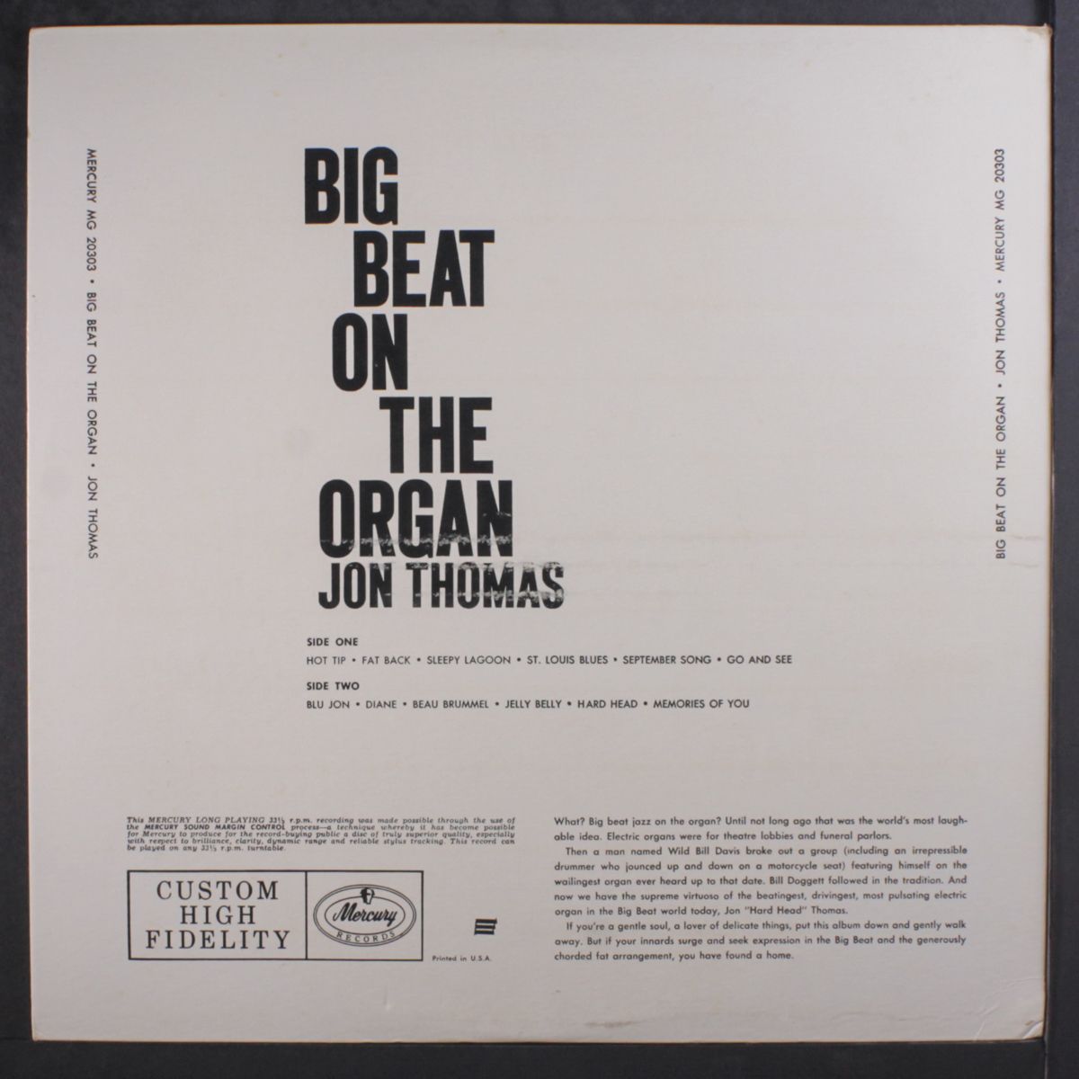 big beat by JON THOMAS