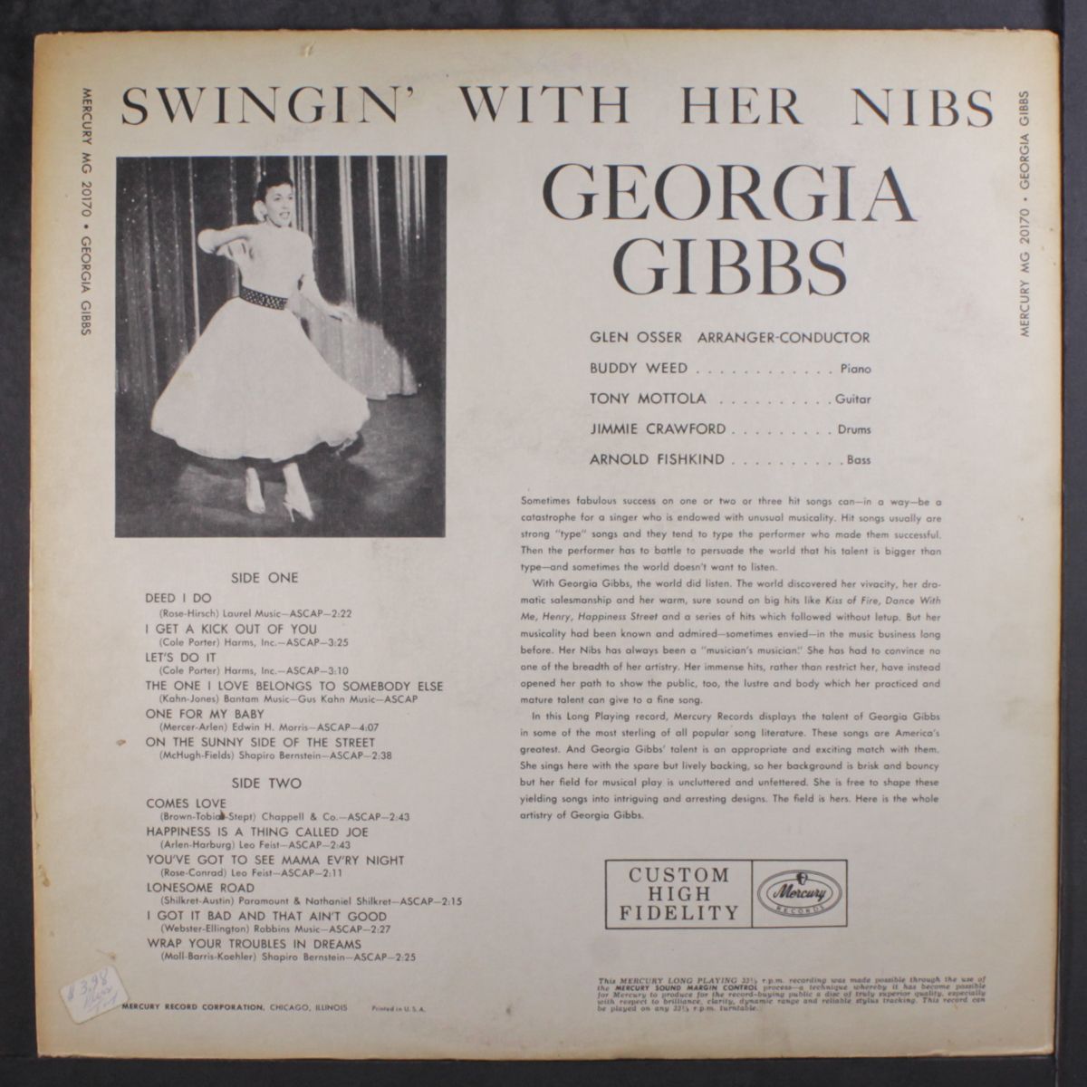 swinging with her nibs by GEORGIA GIBBS