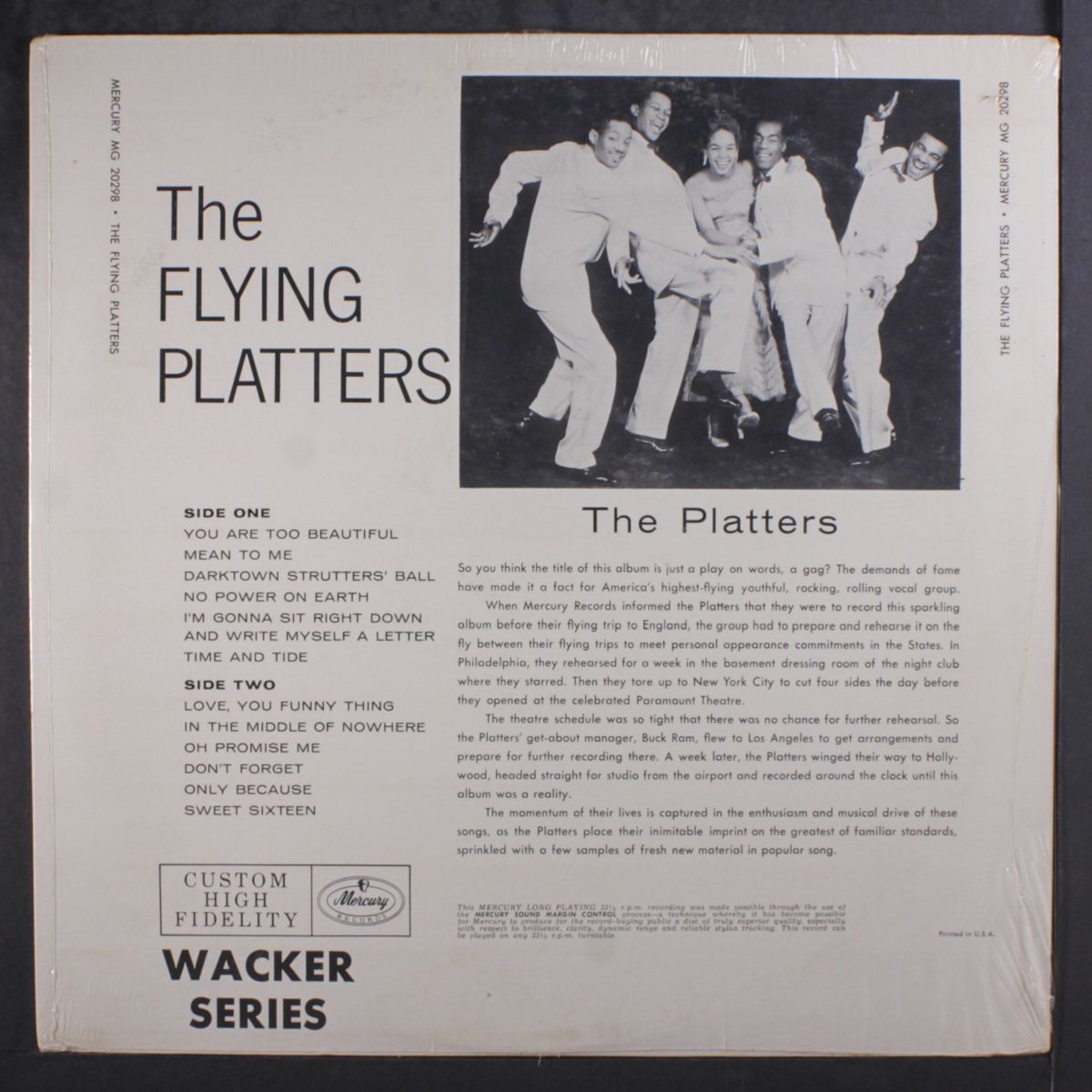 the flying by PLATTERS