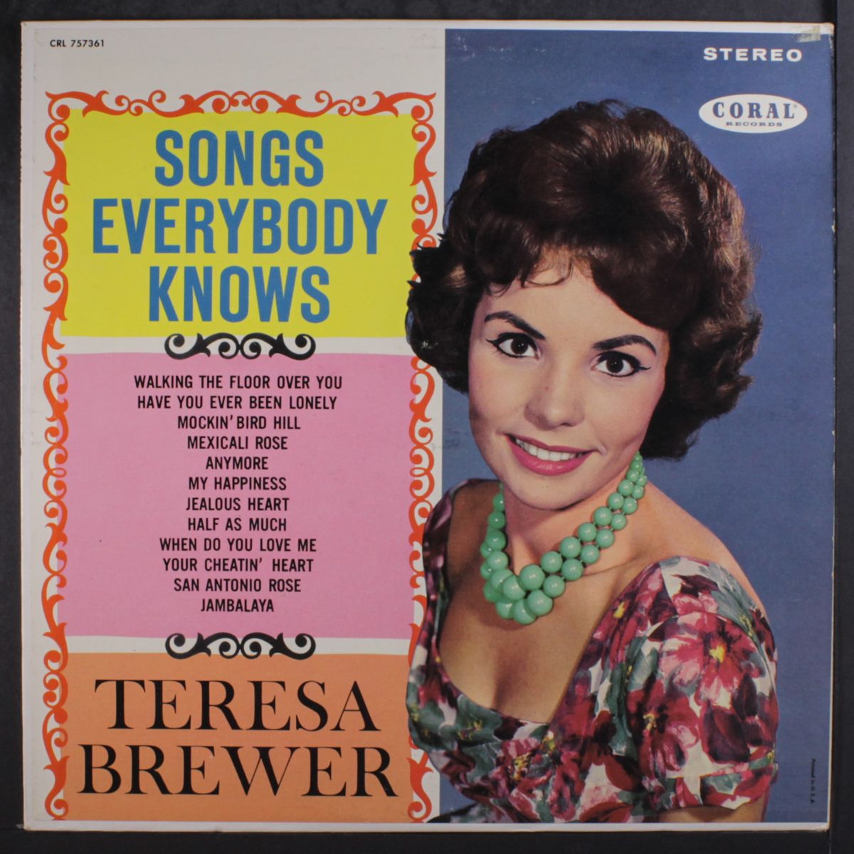 songs everybody knows by TERESA BREWER