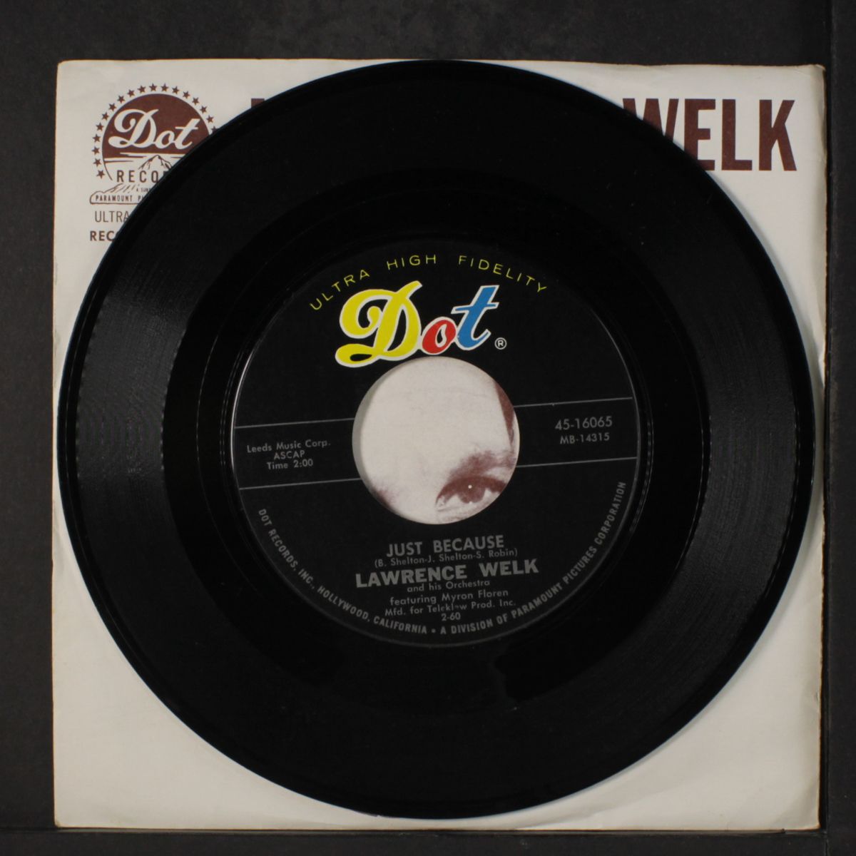 just because / tick-tock polka by LAWRENCE WELK