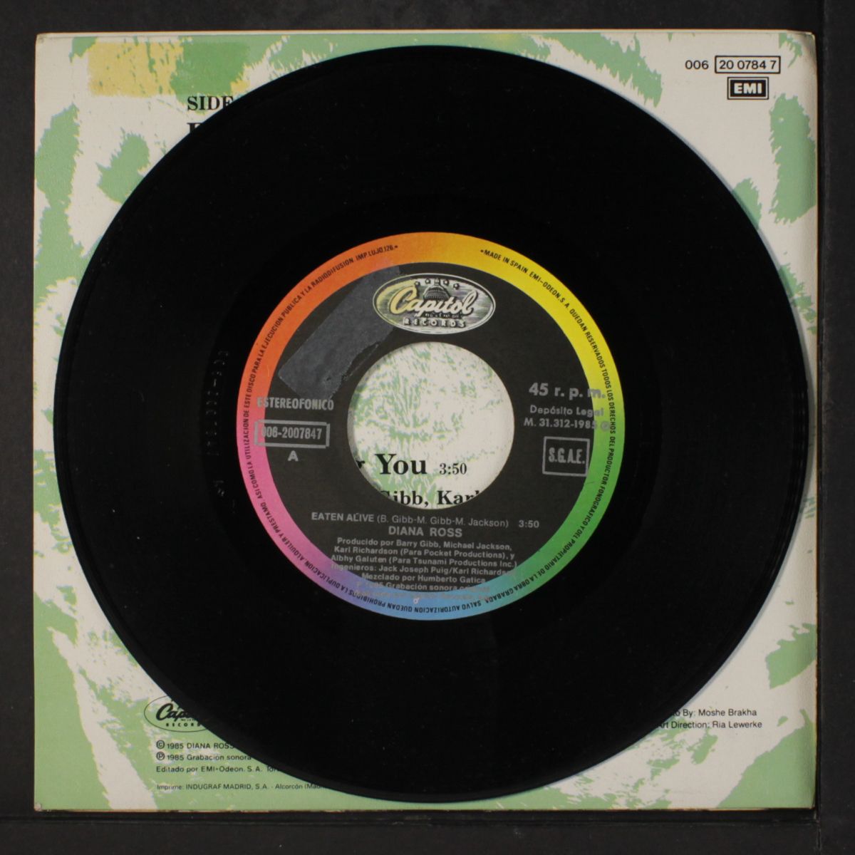 eaten alive / i'm watching you by DIANA ROSS
