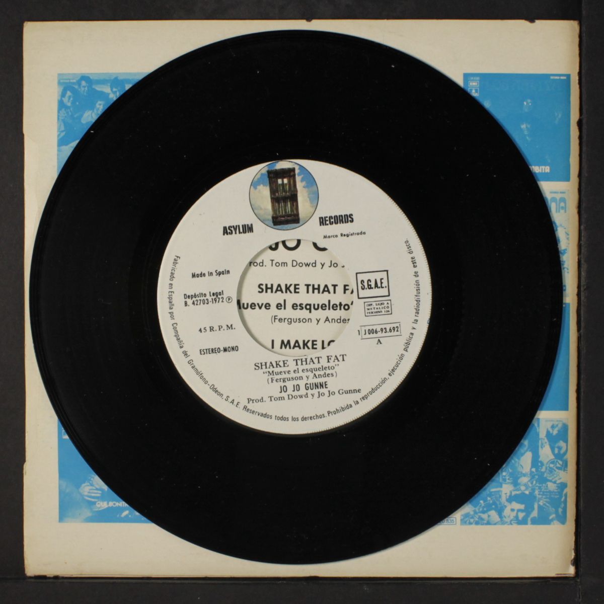 shake that fat / i make love by JO JO GUNNE