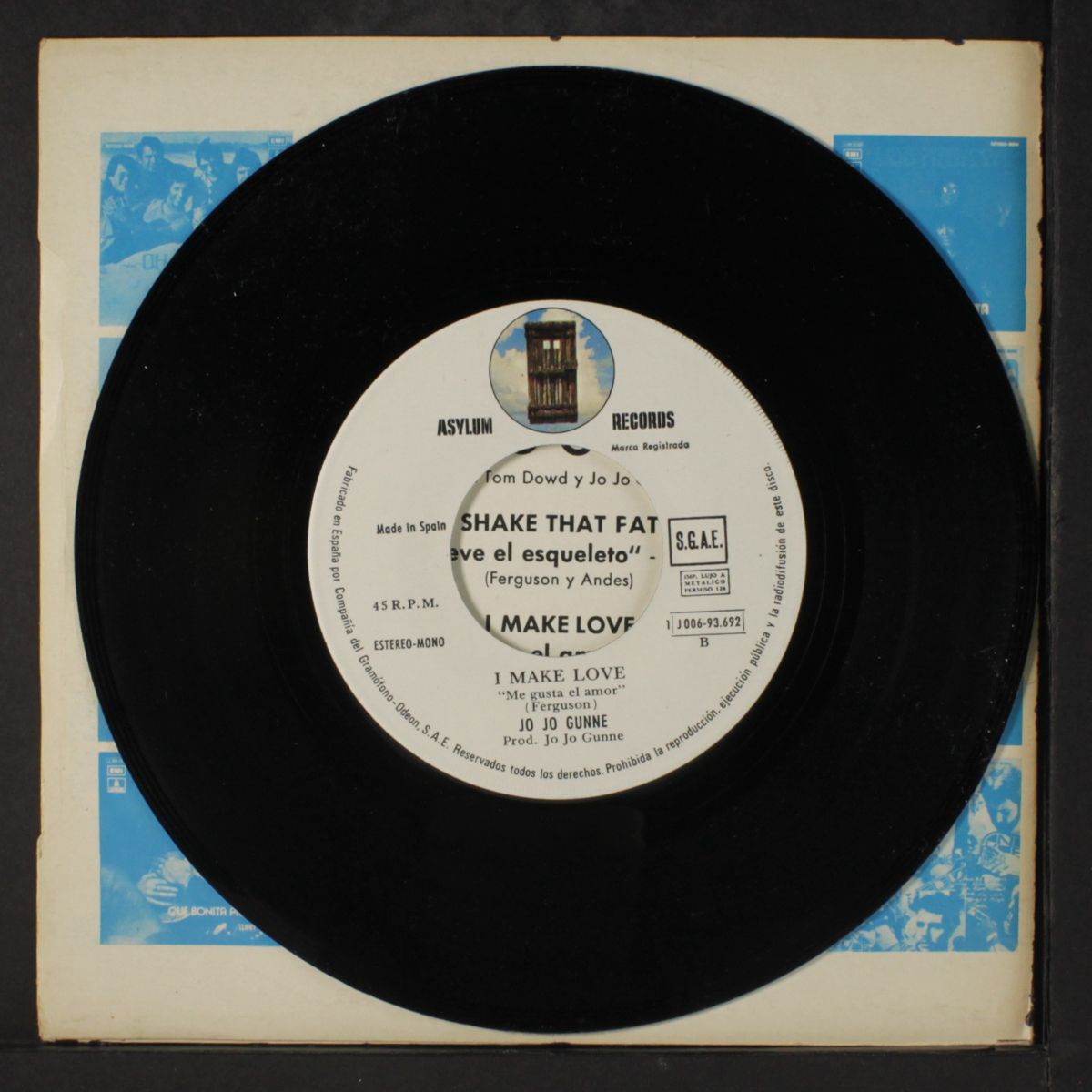 shake that fat / i make love by JO JO GUNNE