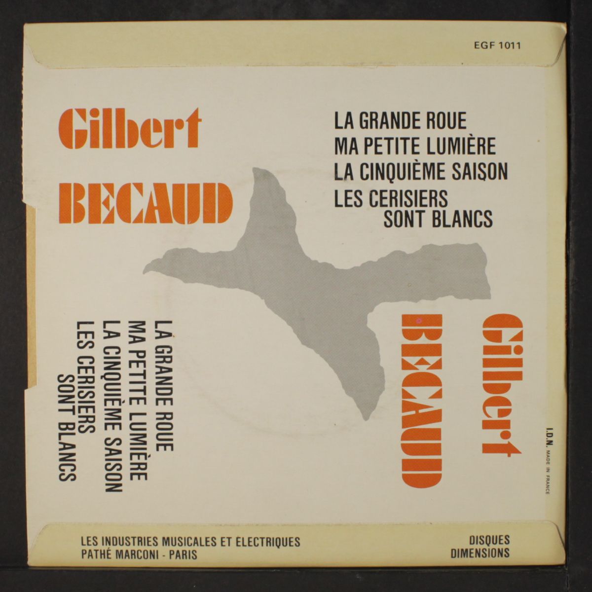 la cinquieme saison + 3 by GILBERT BECAUD