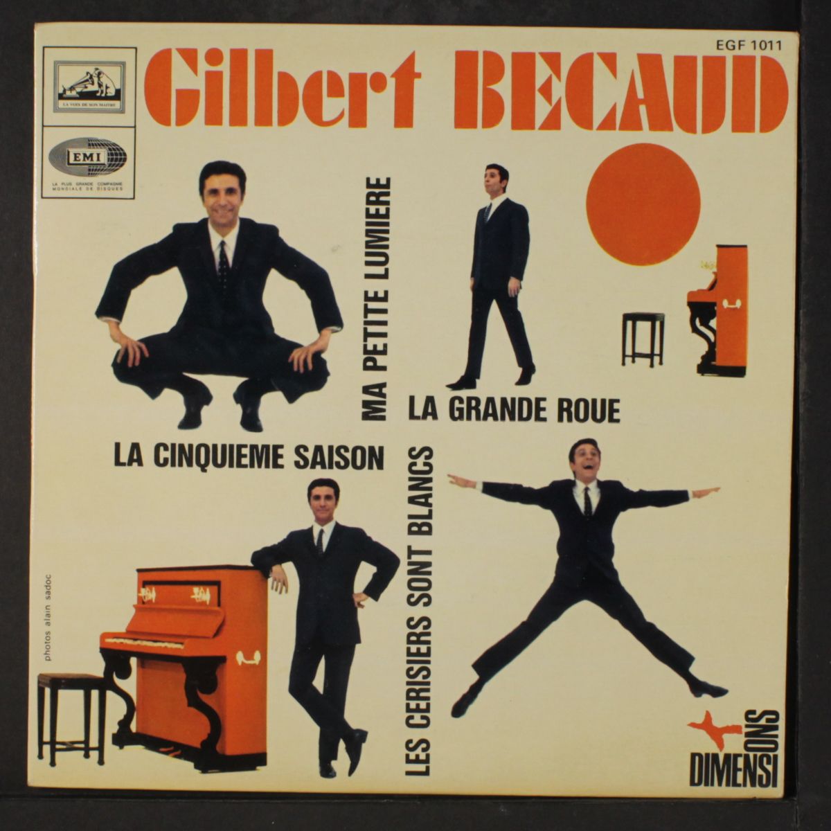la cinquieme saison + 3 by GILBERT BECAUD
