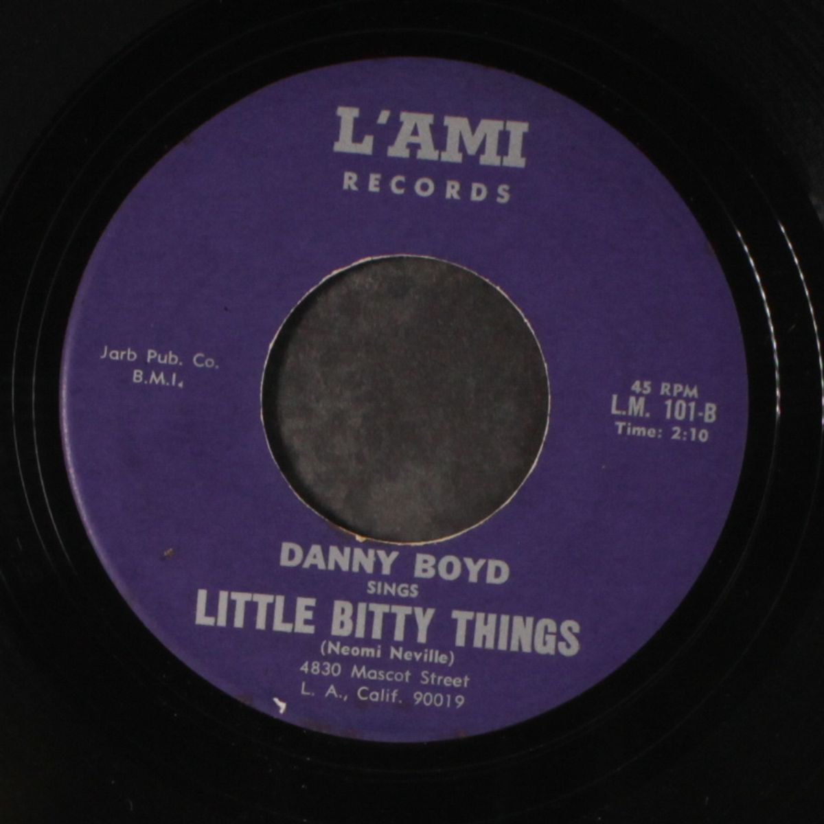 little bitty things / one of these days by DANNY BOYD