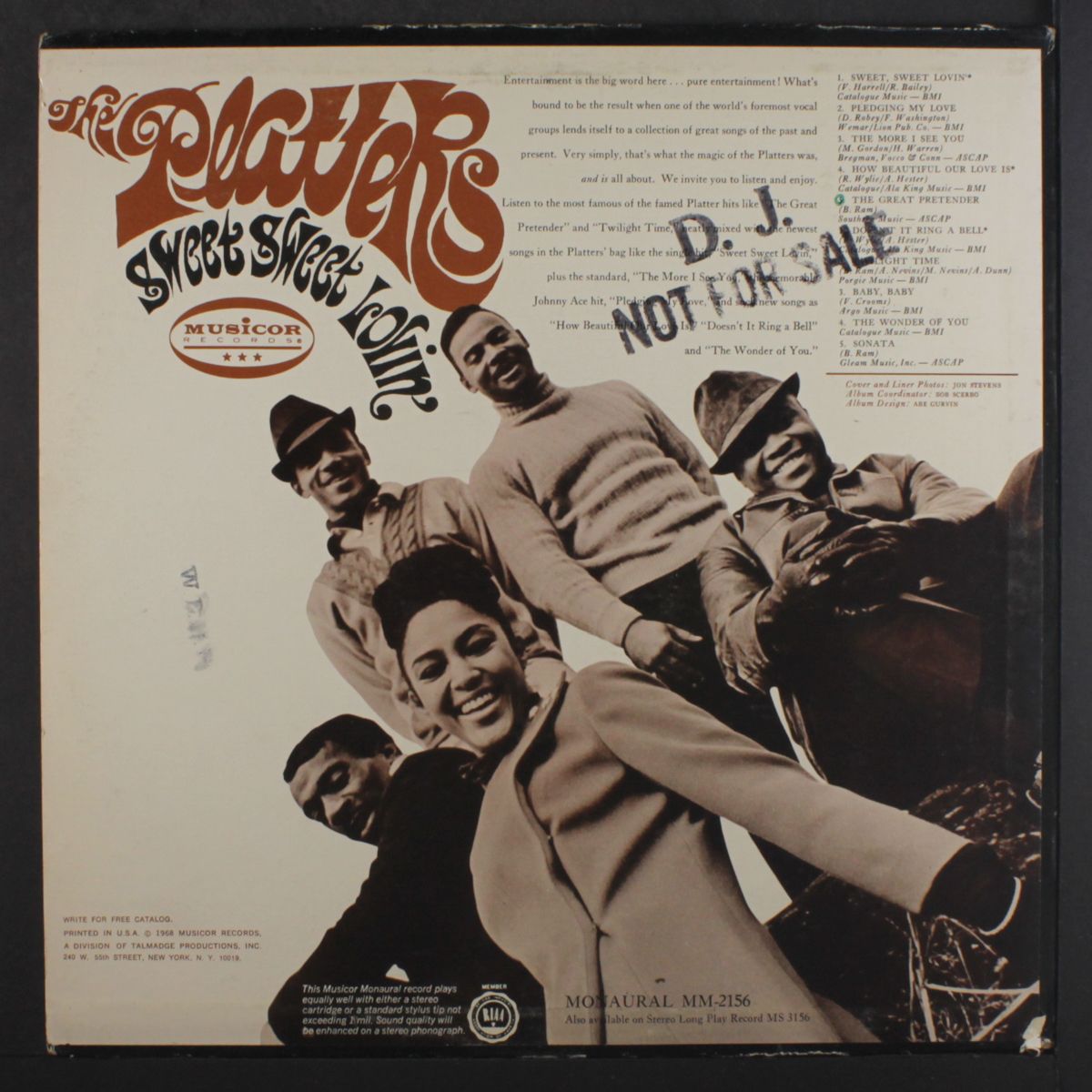 sweet, sweet lovin' by PLATTERS