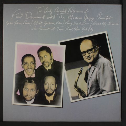 PAUL DESMOND & MODERN JAZZ QUARTET