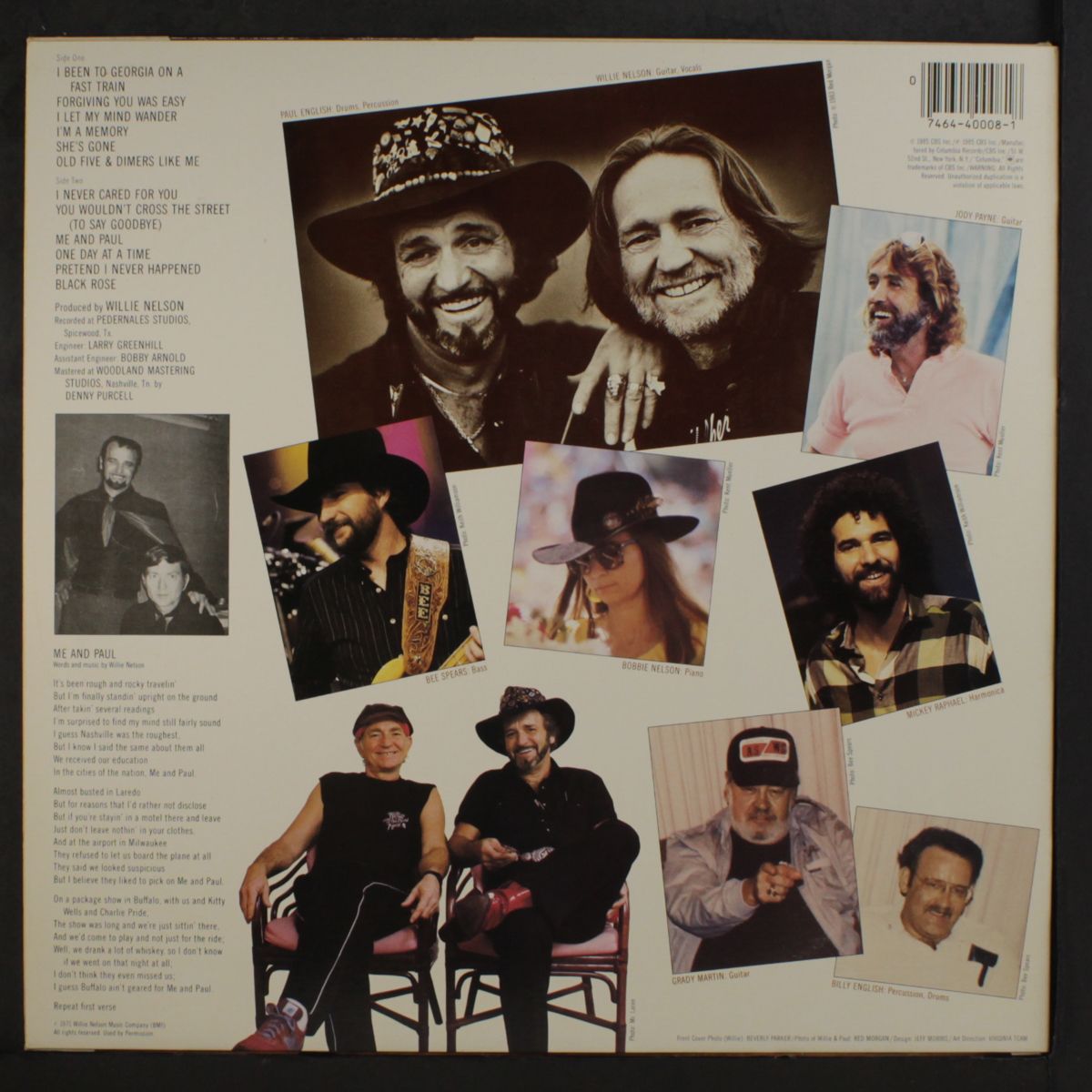 me & paul by WILLIE NELSON