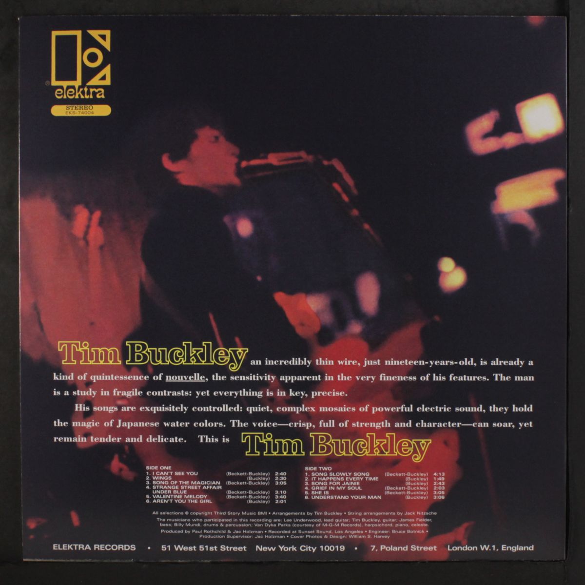 tim buckley by TIM BUCKLEY