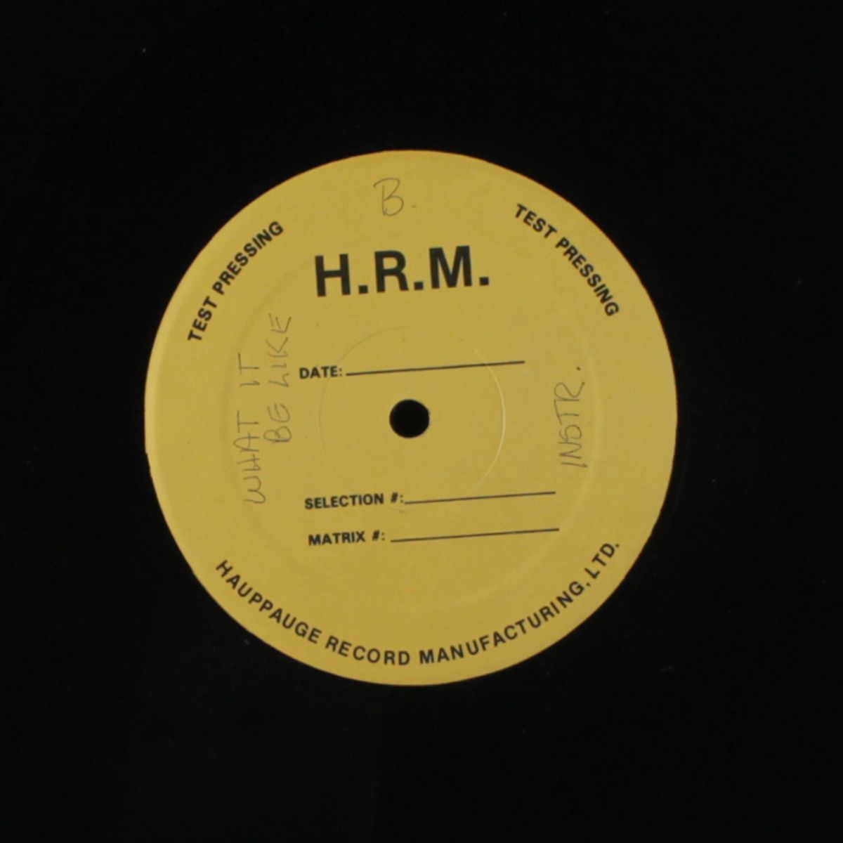 what it be like by WENDELL MORRISON