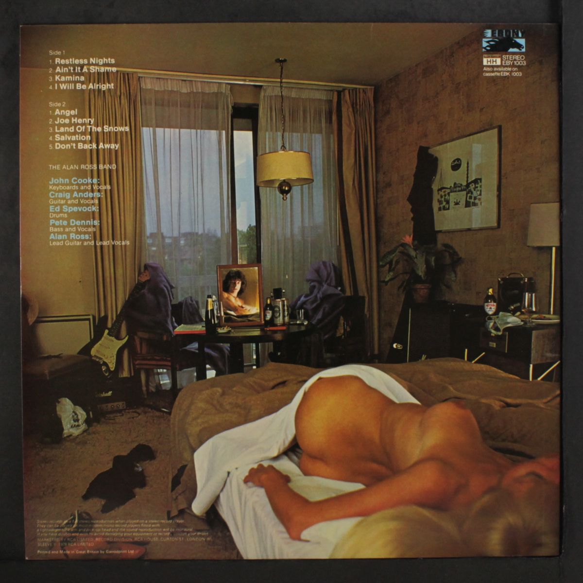 restless nights by ALAN ROSS BAND
