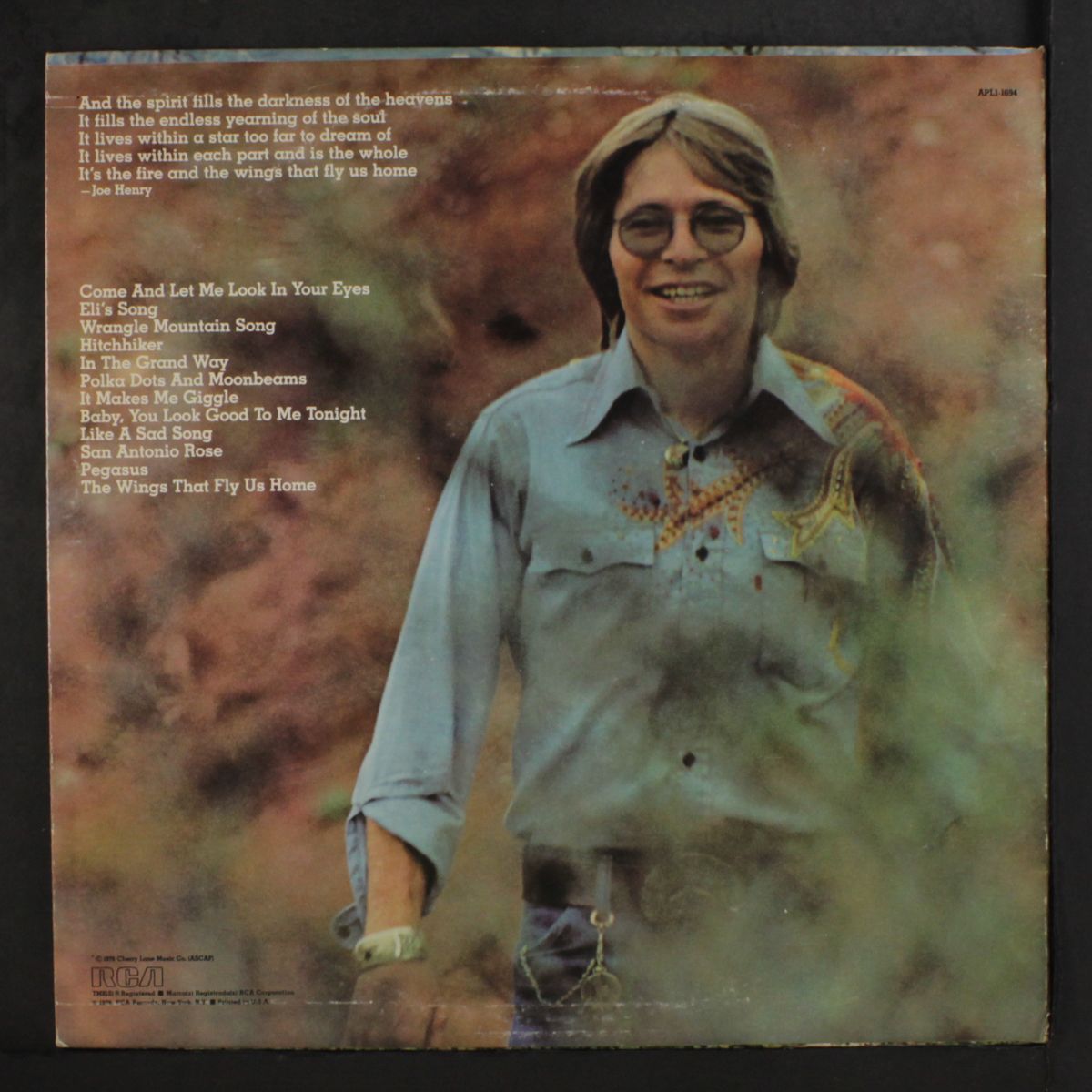 spirit by JOHN DENVER