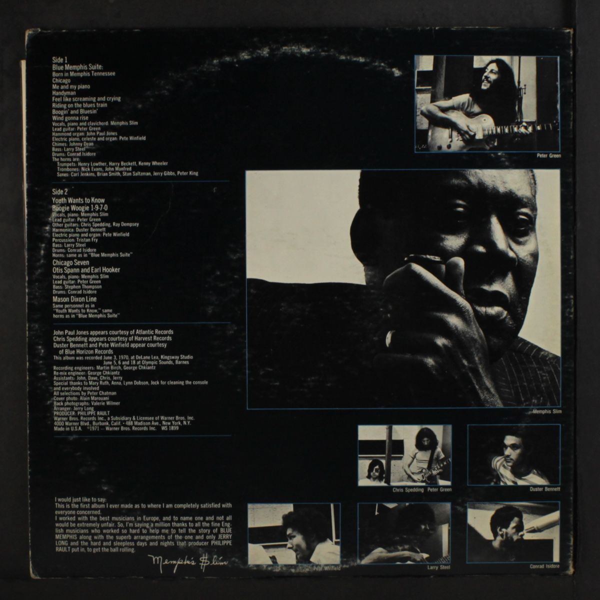 blue memphis by MEMPHIS SLIM