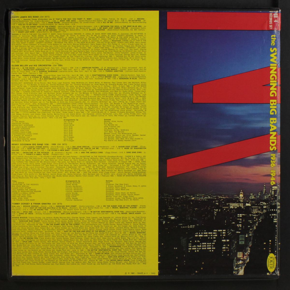 the swinging big band by VARIOUS