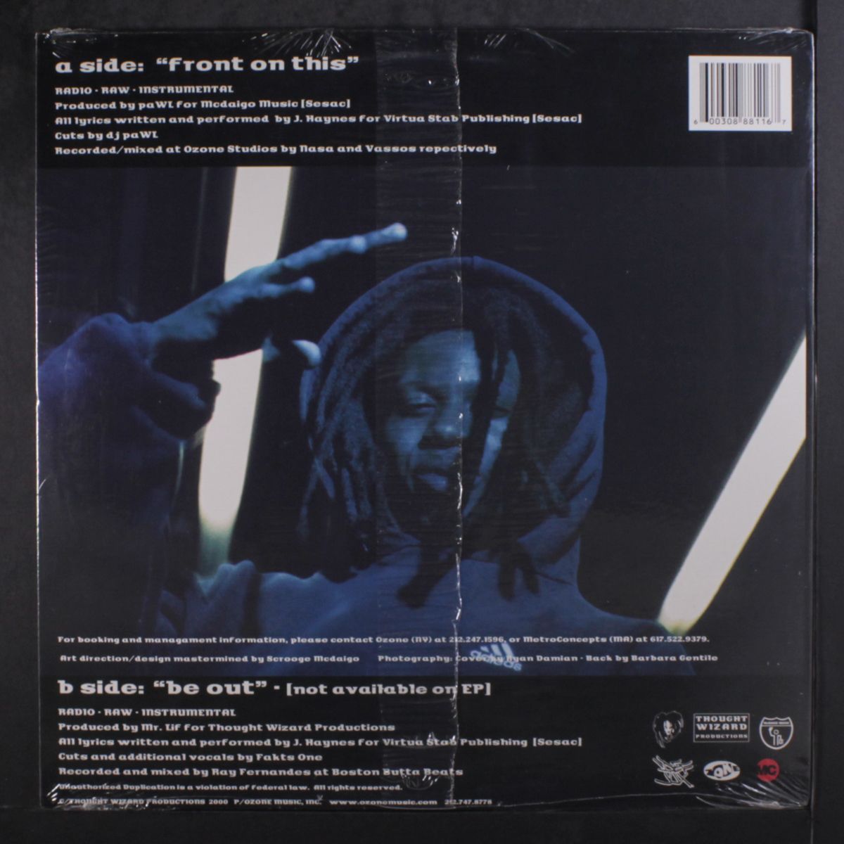 front on this / be out by MR. LIF