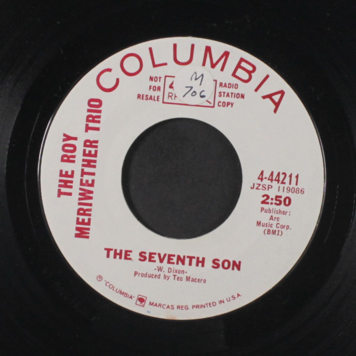the seventh son / blue rondo a la turk by ROY MERIWETHER