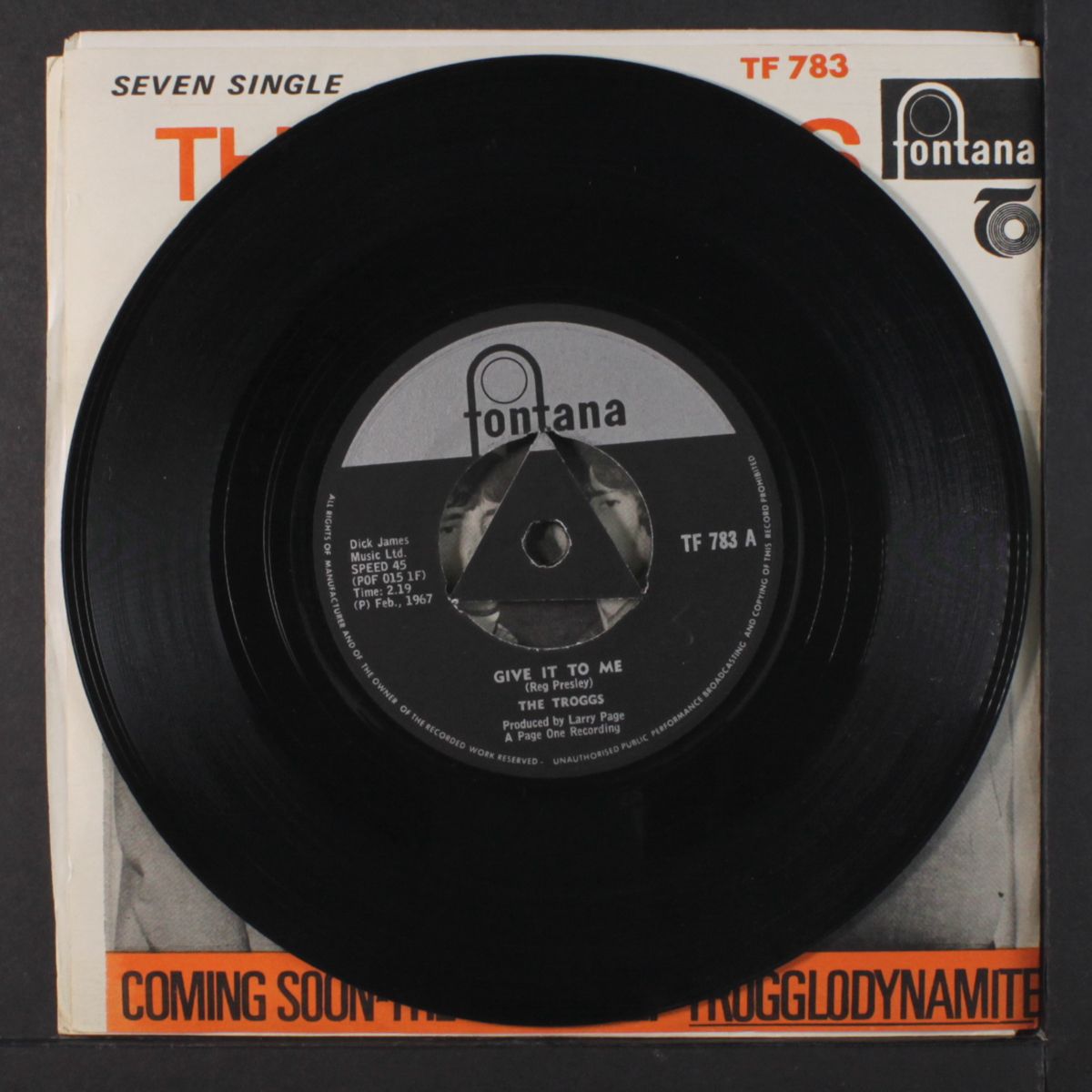 give it to me / you're lying by TROGGS