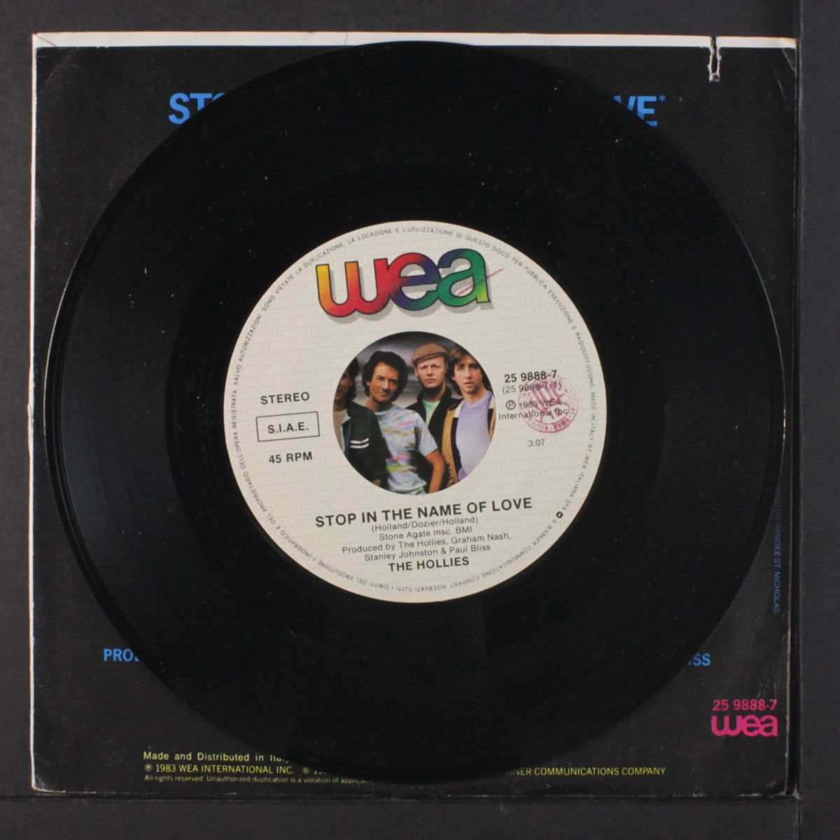 stop in the name of love / musical pictures by HOLLIES