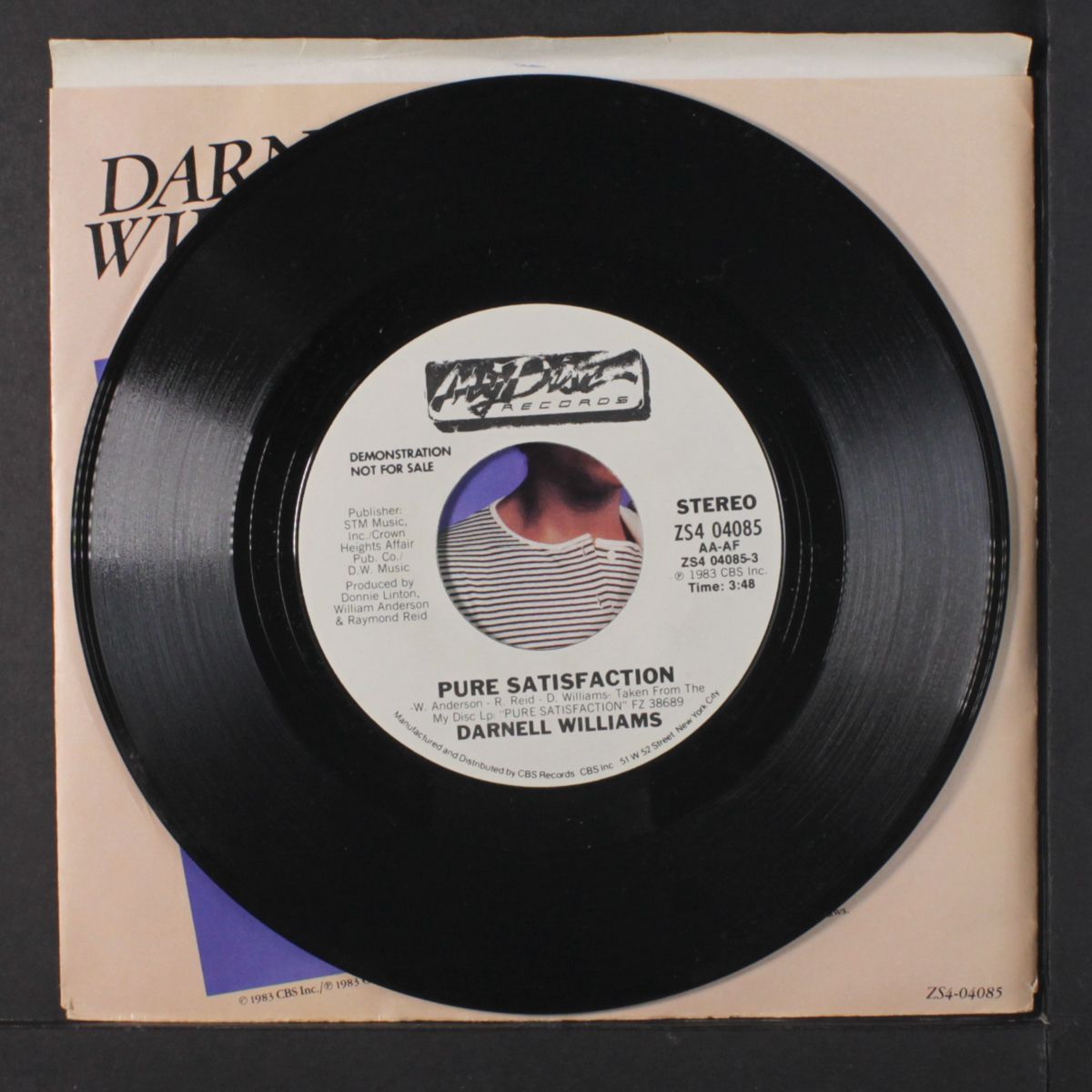 pure satisfaction / same by DARNELL WILLIAMS