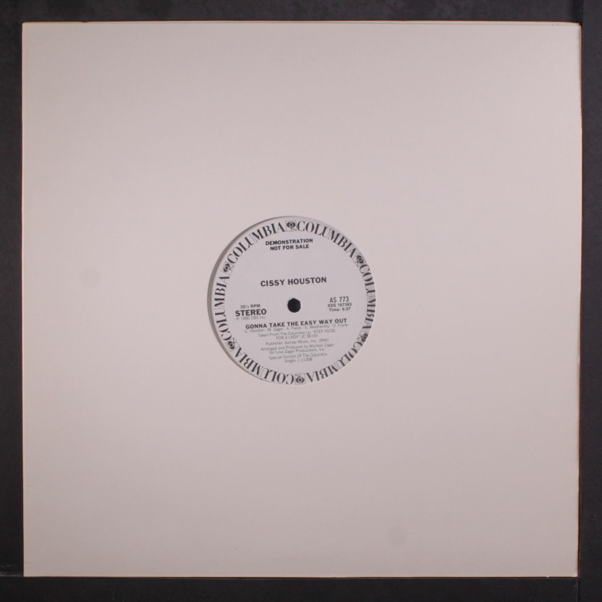 gonna take the easy way out / you're the fire by CISSY HOUSTON